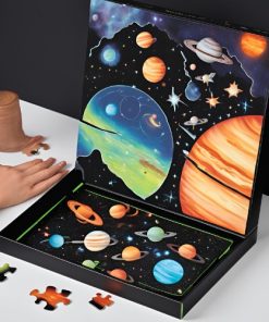 Glow-in-the-Dark Space Puzzle